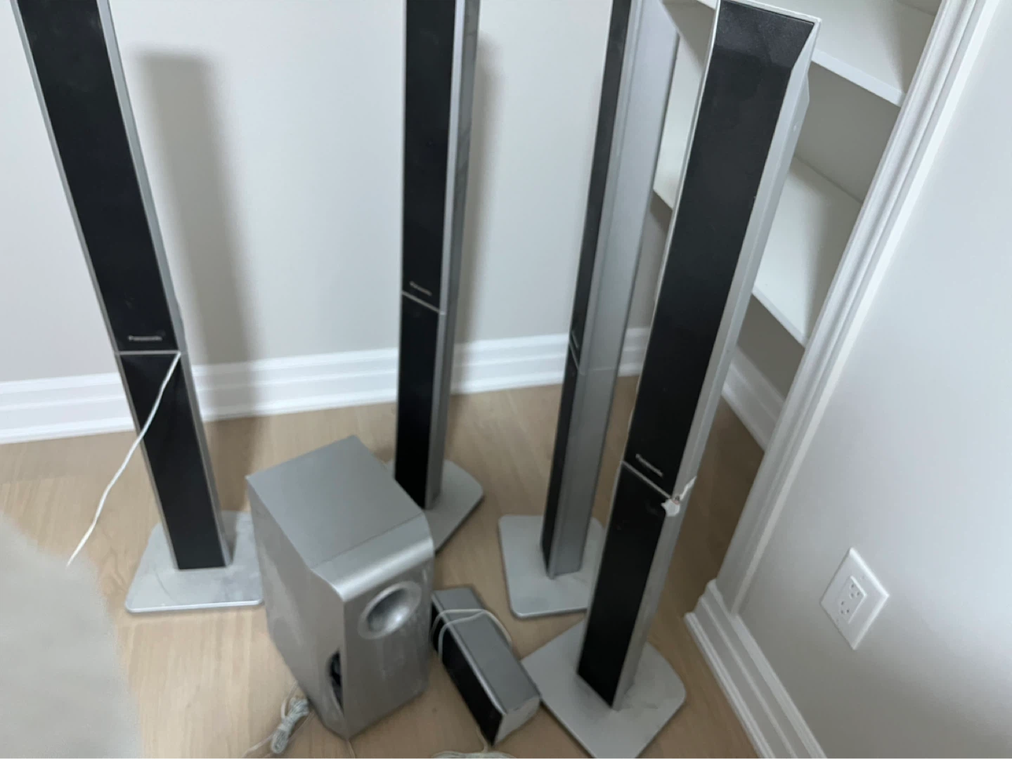 Panasonic speakers & music system