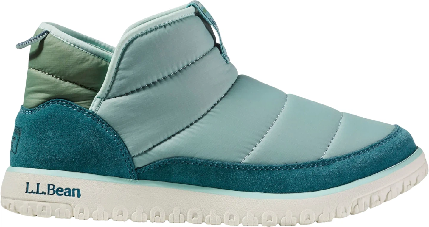 L.L.Bean quilted slip on booties size 9M women’s