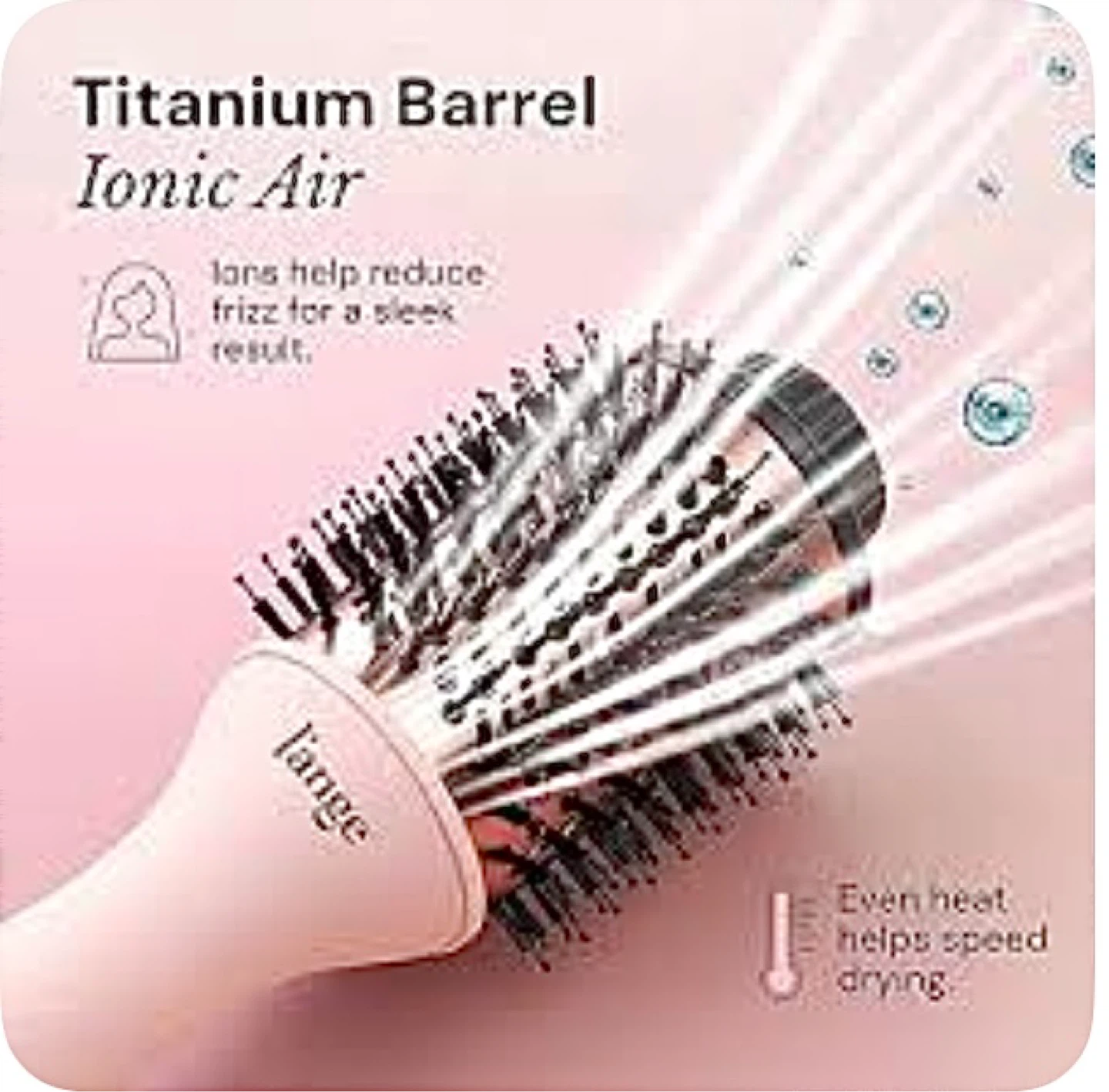 Lange Le Volume 60mm 2-in-1 Titanium Brush Dryer Blush - photo 4