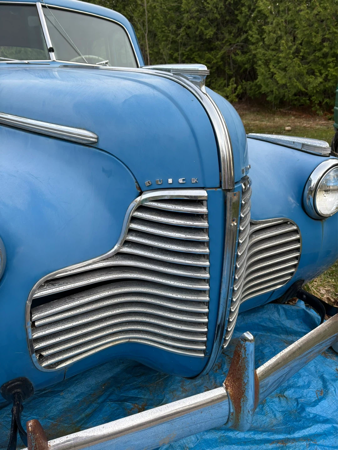 Blue Buick Vintage Car Project - photo 3