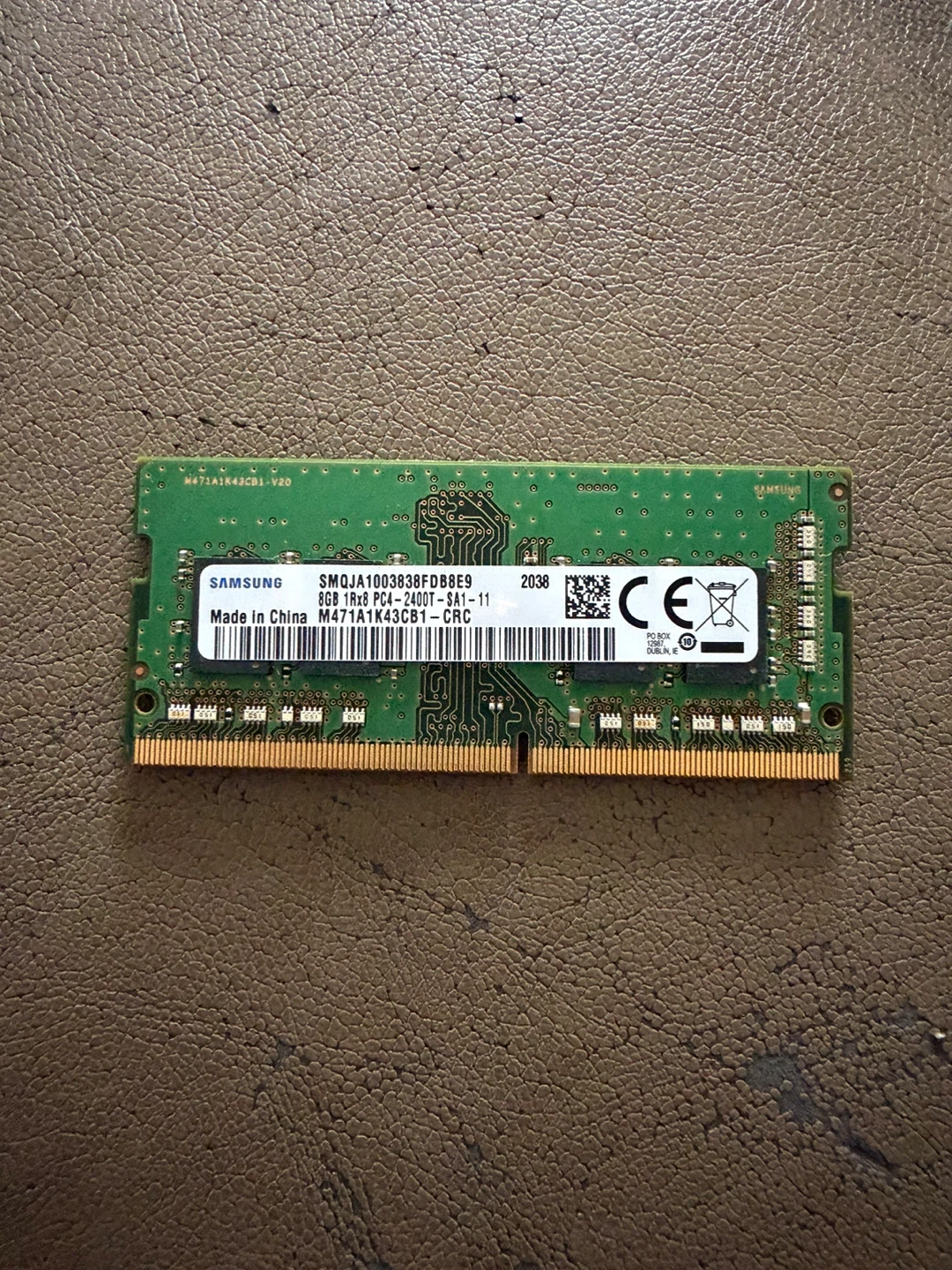 DDR4 RAM 8GB (PC4-2400T) Laptop Memory