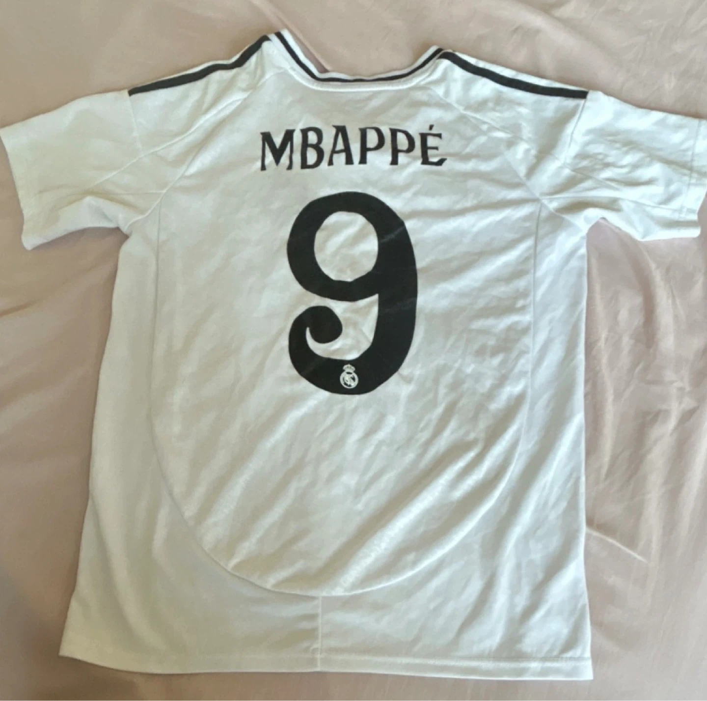 Real Madrid Jersey Mbappe 9 White - photo 2