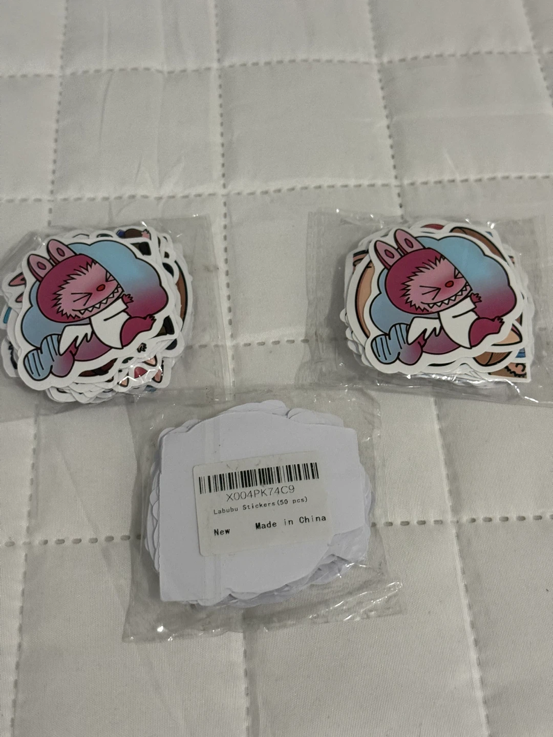 Labubu & Engineering Vehicle Stickers