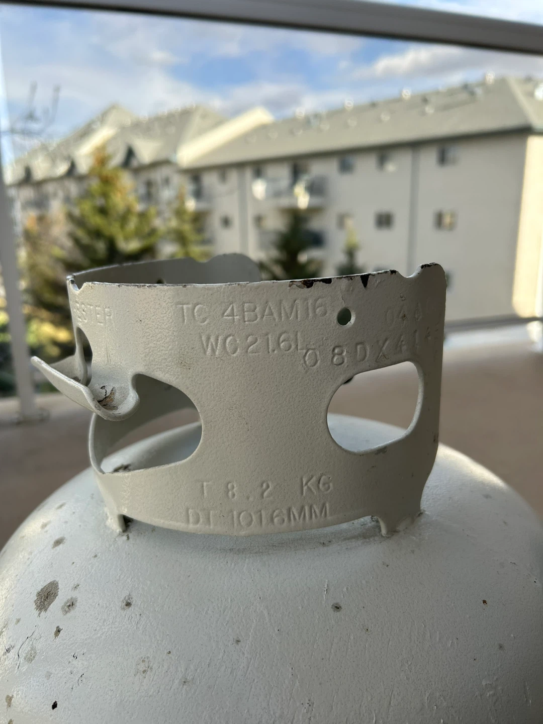 Tank Traders 7.7kg BBQ Propane Tank