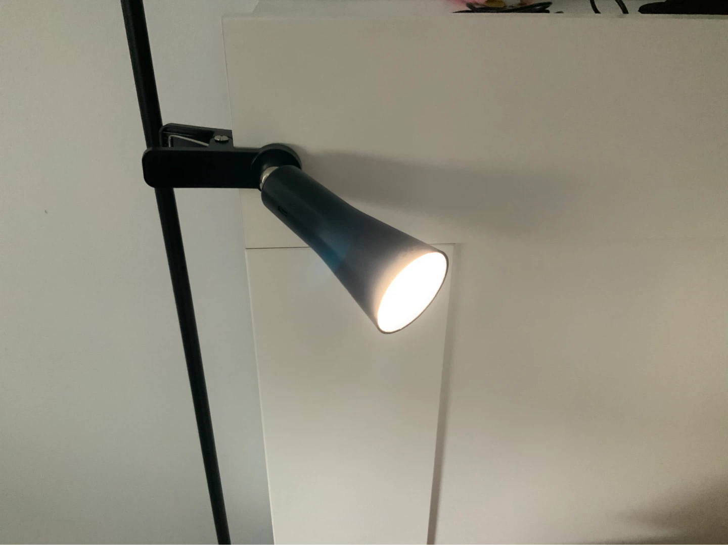 Black Desk Lamp with Adjustable Head