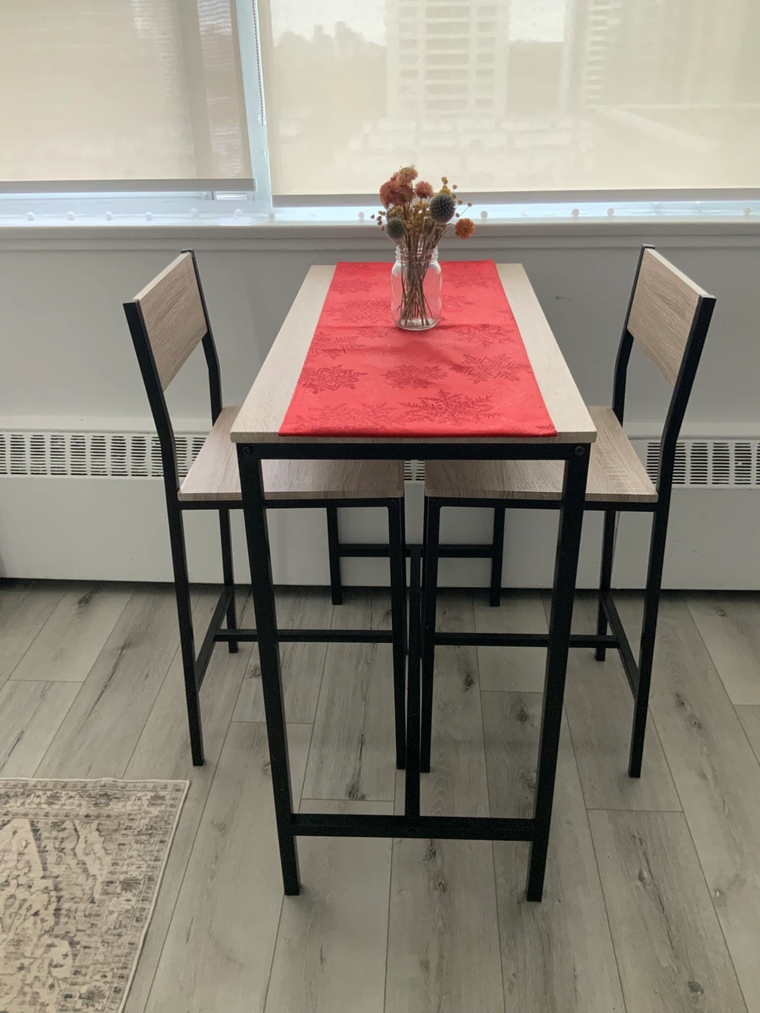 Bar Height Table and Chairs Set - photo 4