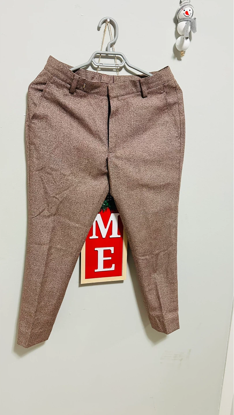 Brown Speckled Blazer and Pants Set - photo 2