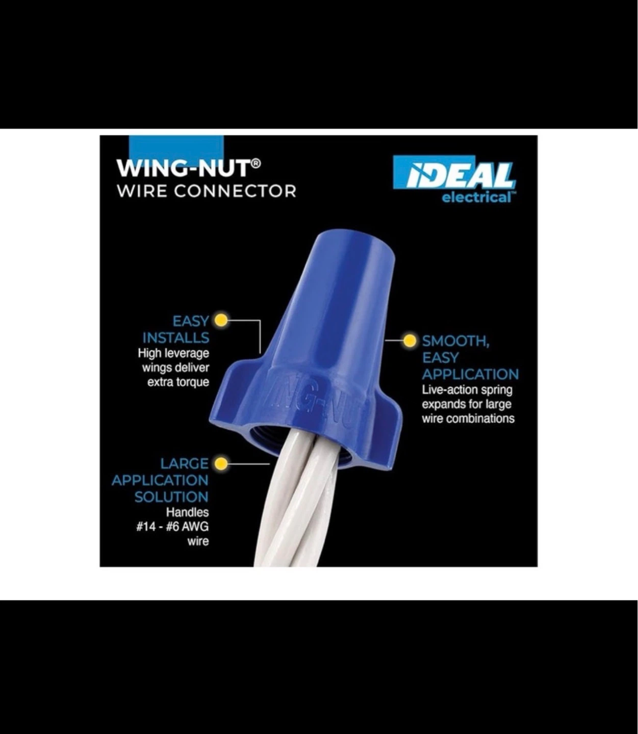 Ideal Wing-Nut Wire Connectors (50 Count) - photo 4