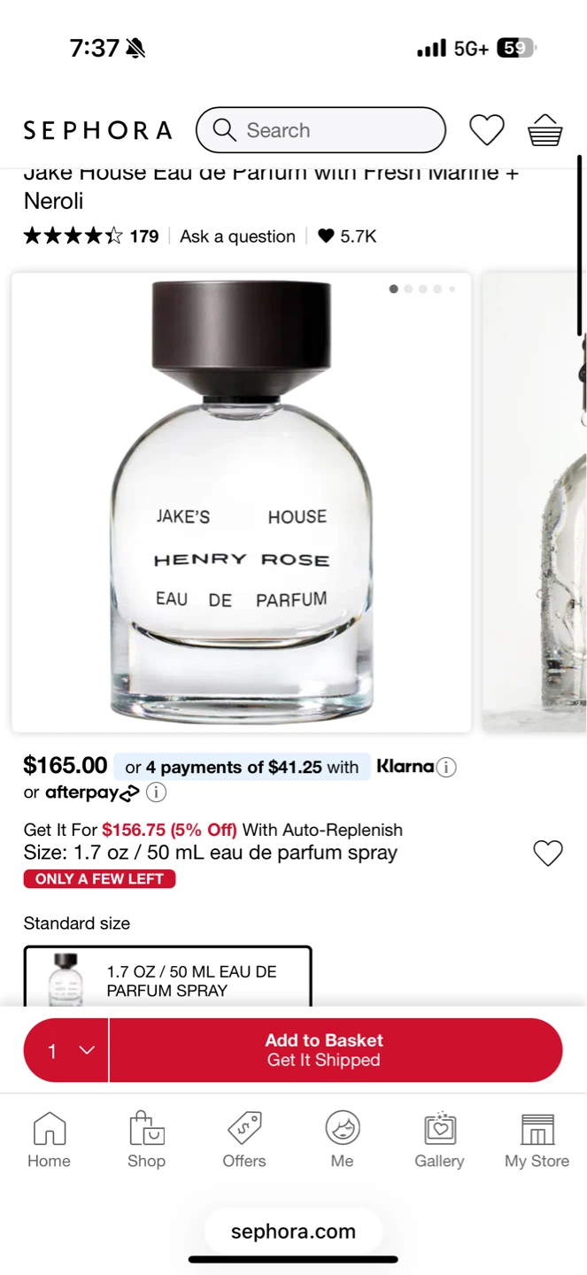 Jake's House Henry Rose Eau de Parfum 50 mL