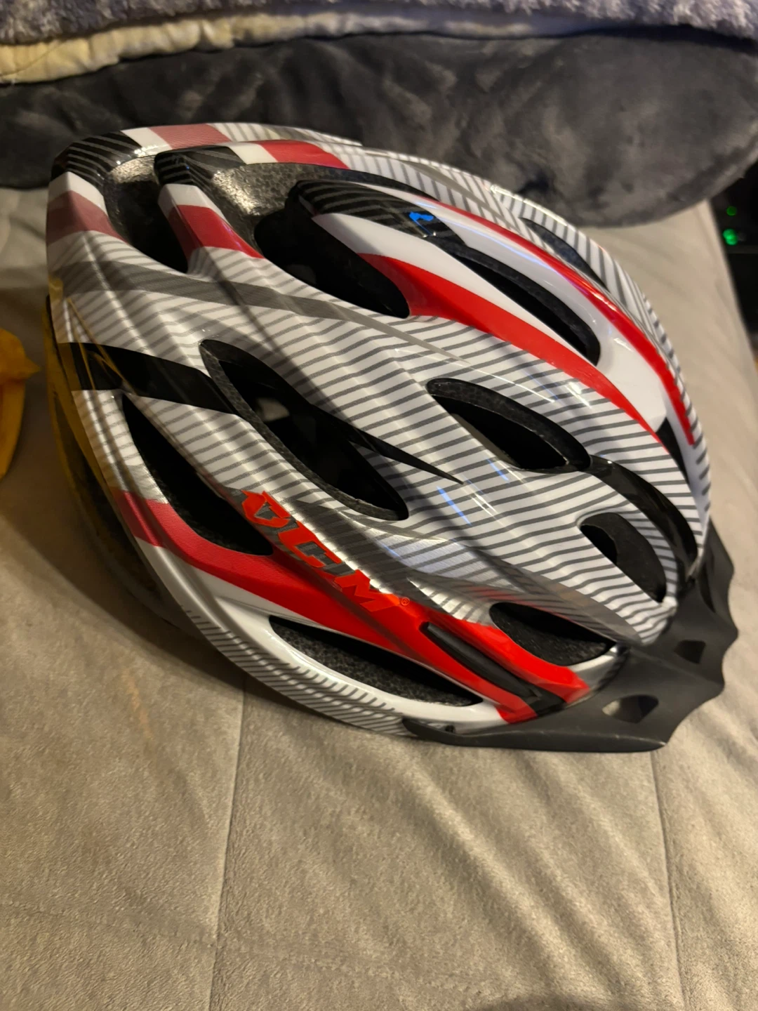 Bell Bike Helmet - Red/White/Grey - photo 2