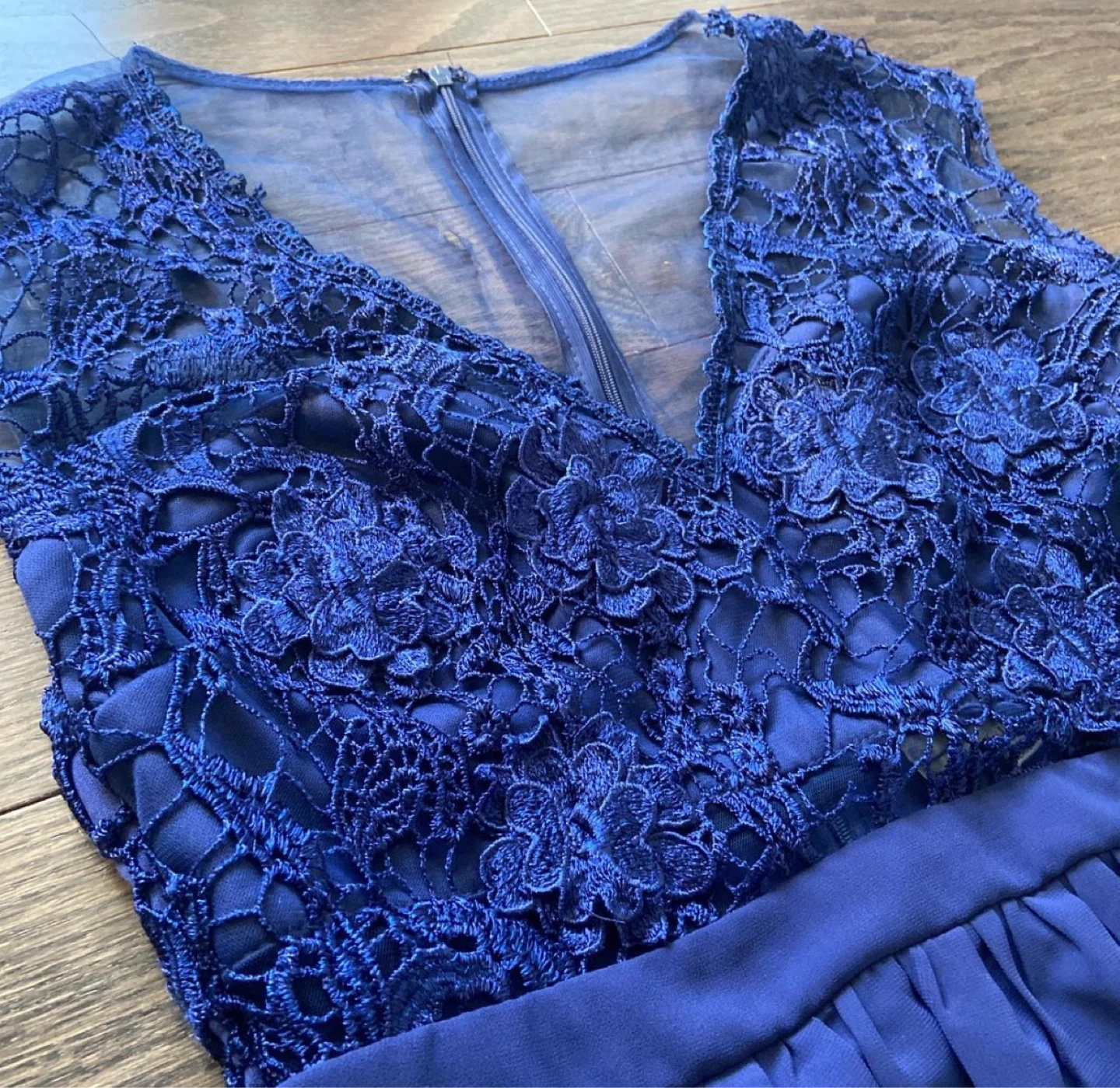 Maniju Lace Bodice Maxi Dress Size L - photo 3