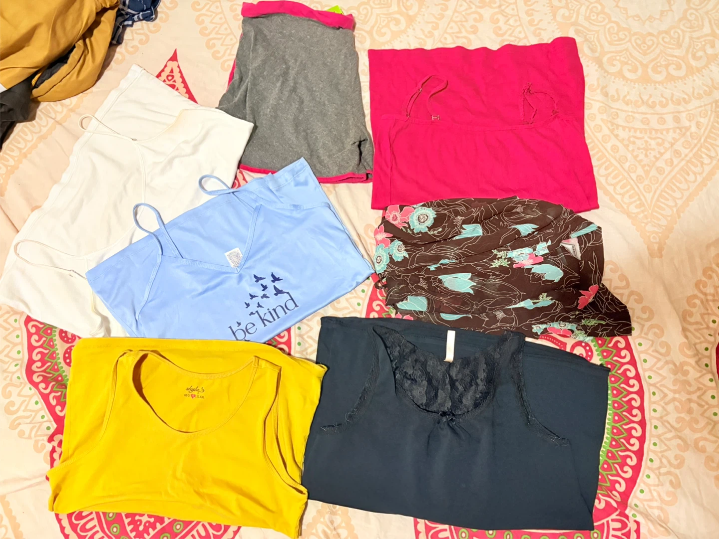 Lot of 5 Women's Tank Tops and Camisoles