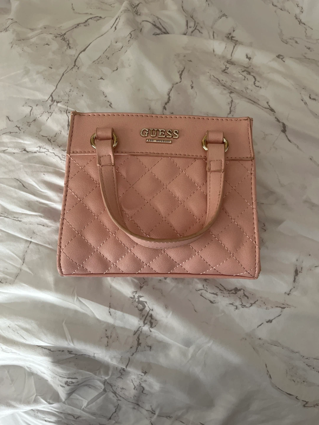 Guess Quilted Mini Handbag