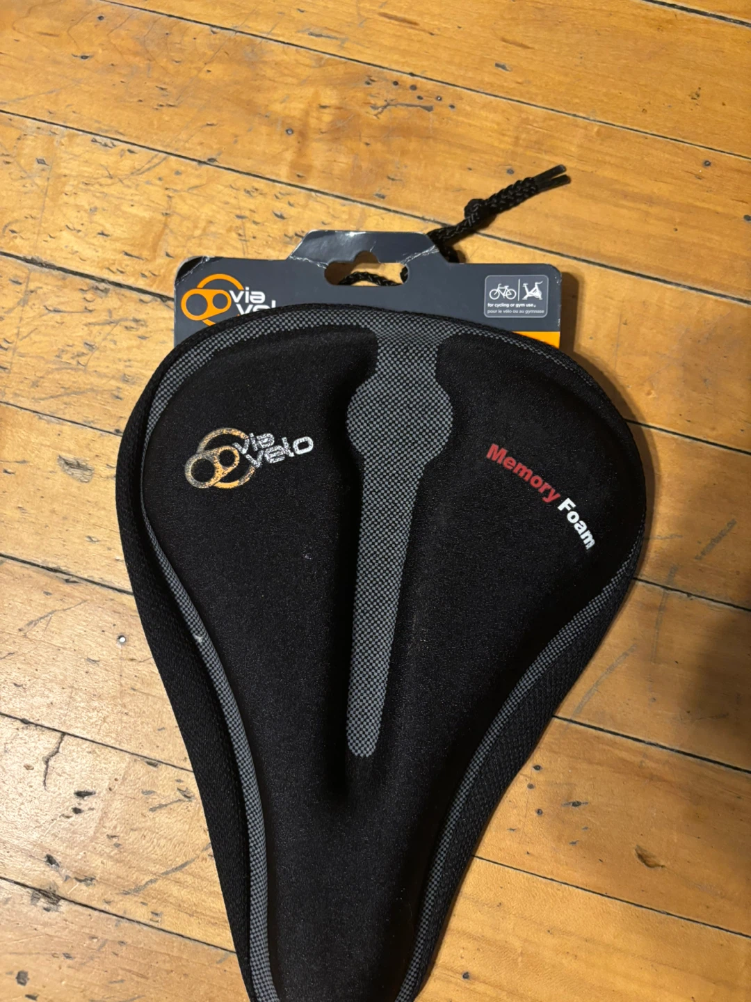 Via Velo Memory Foam Bicycle Seat Cover