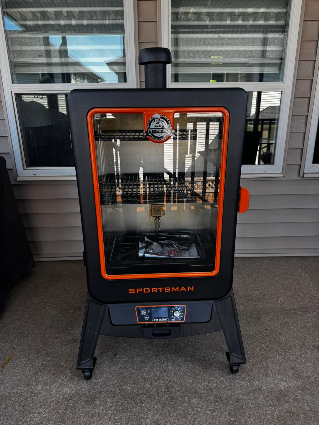 Pit Boss Sportsman Wood Pellet Vertical Smoker