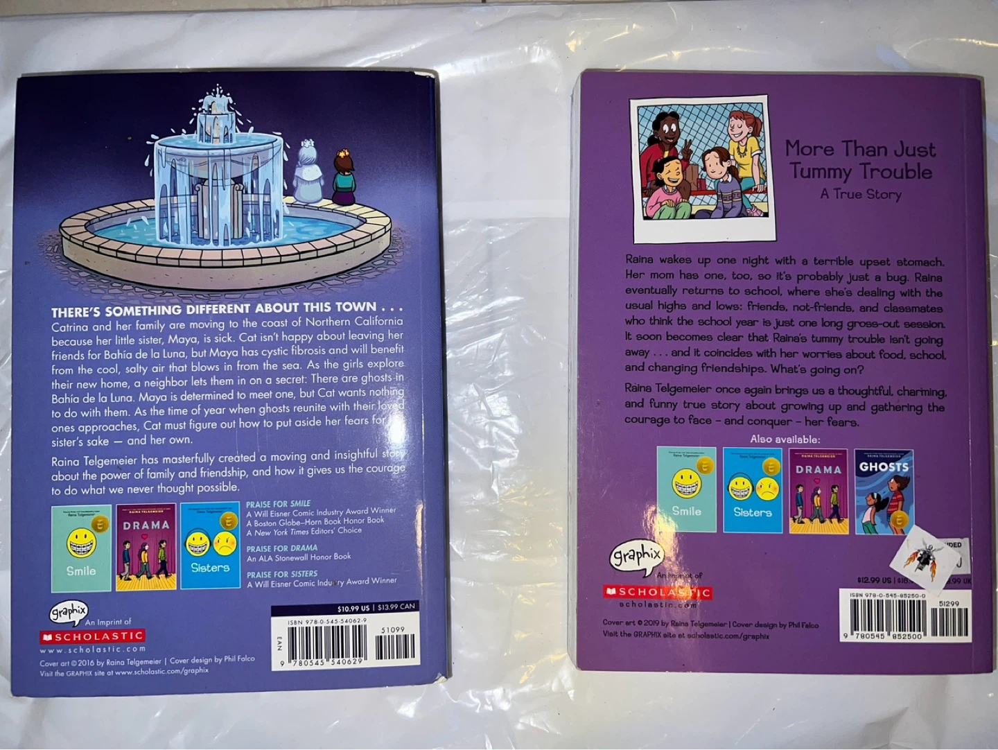 Raina Telgemeier & Gale Galligan Graphic Novels Bundle - photo 2