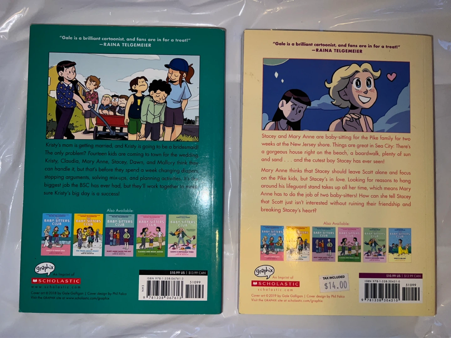 Raina Telgemeier & Gale Galligan Graphic Novels Bundle - photo 4