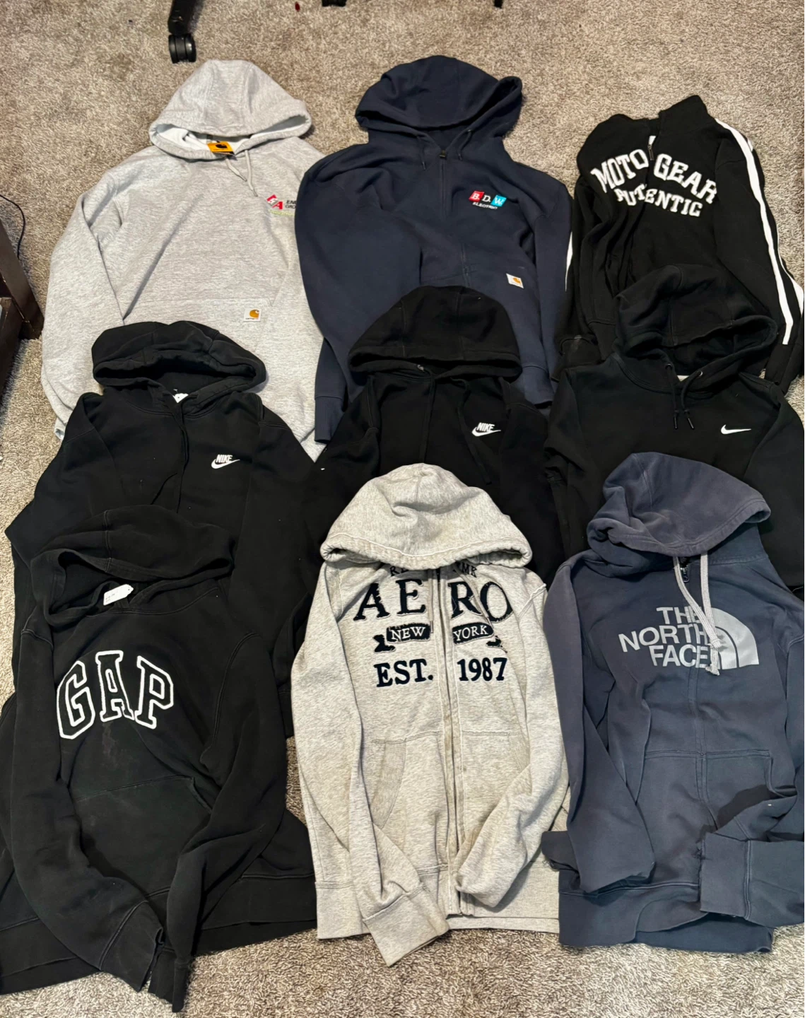 $5 hoodies, Nike, y2k, carhartt, and more