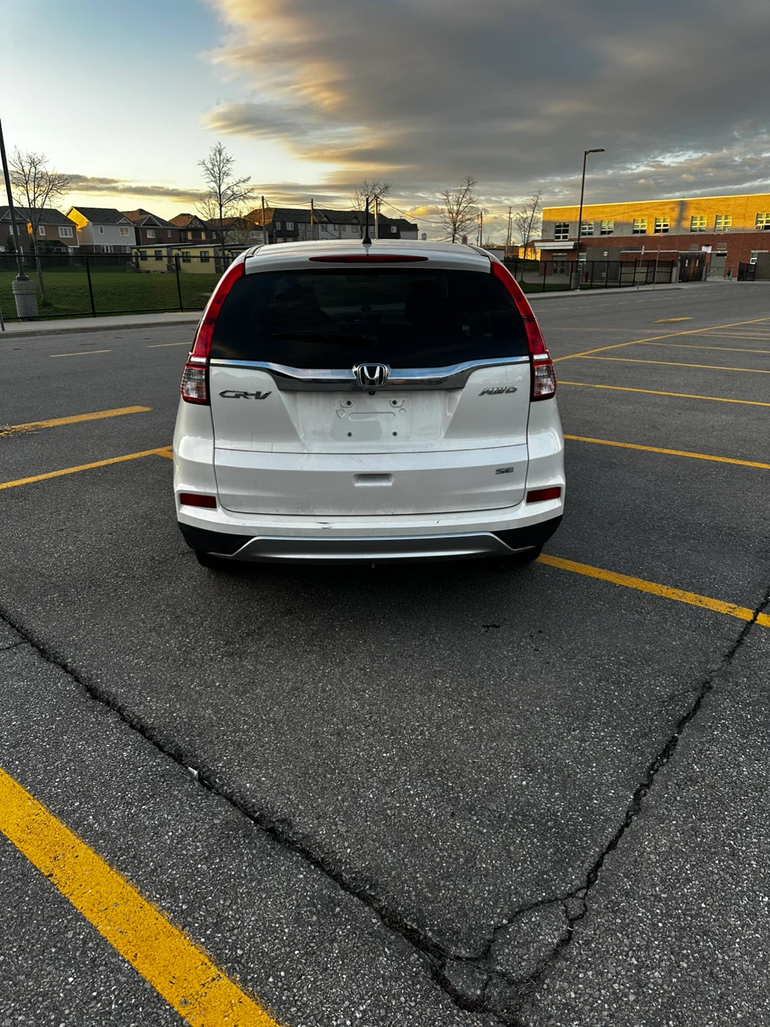 White Honda CR-V 2015 - photo 5