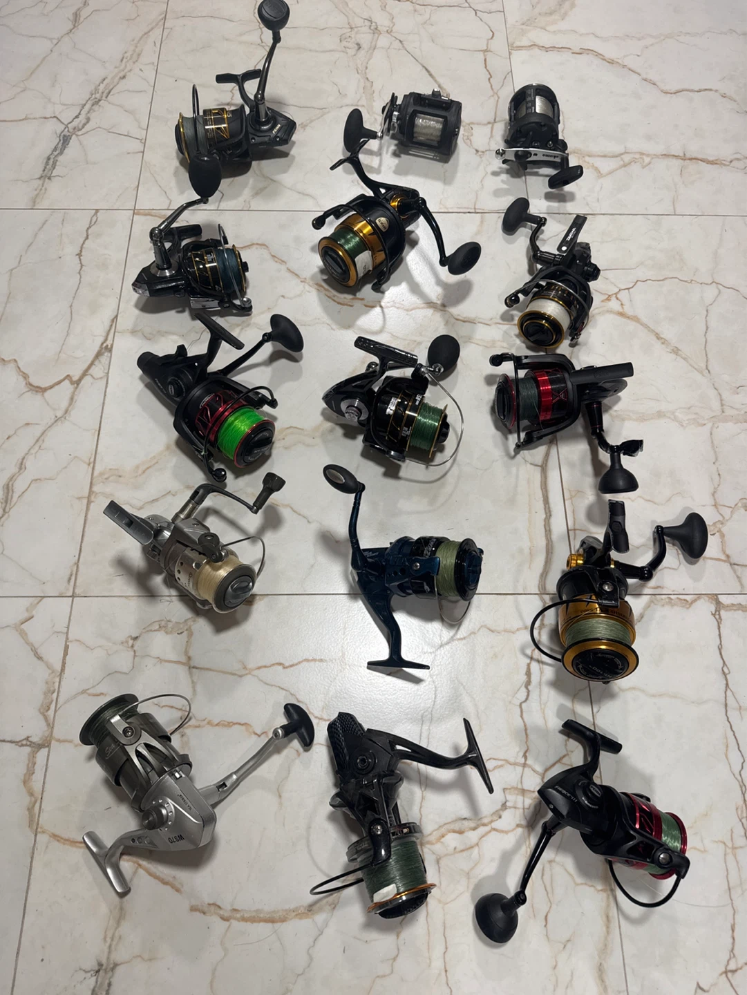 Assorted Fishing Reels - Penn, Daiwa, and More