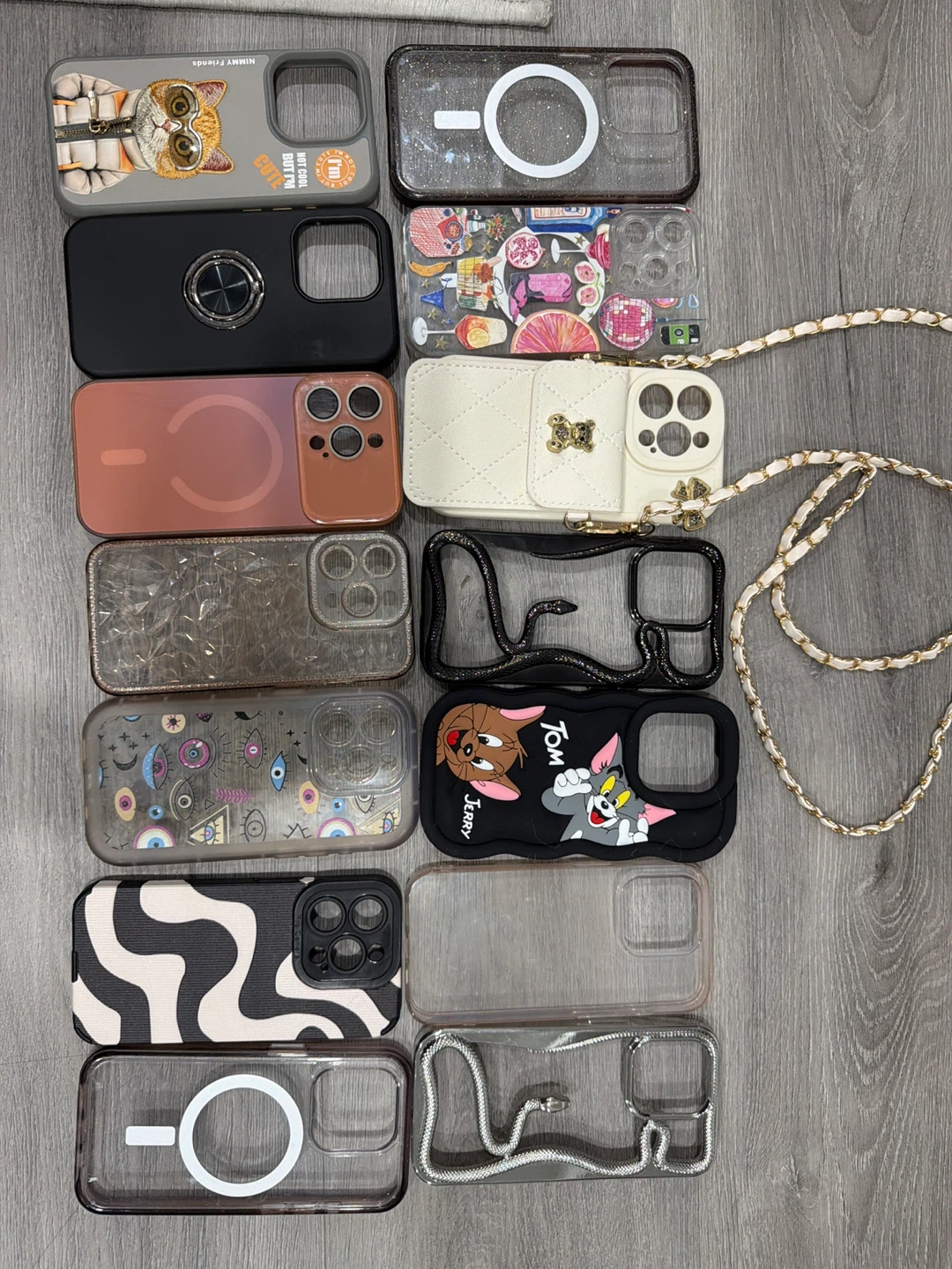 Assorted iPhone 15Pro Phone Cases