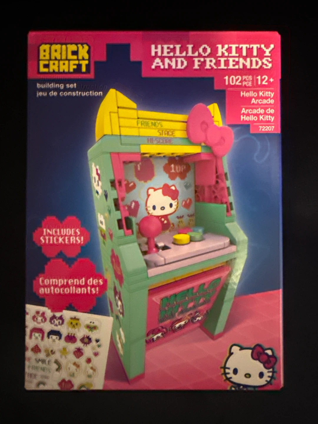HELLO KITTY ARCADE BUILDING BLOCKS