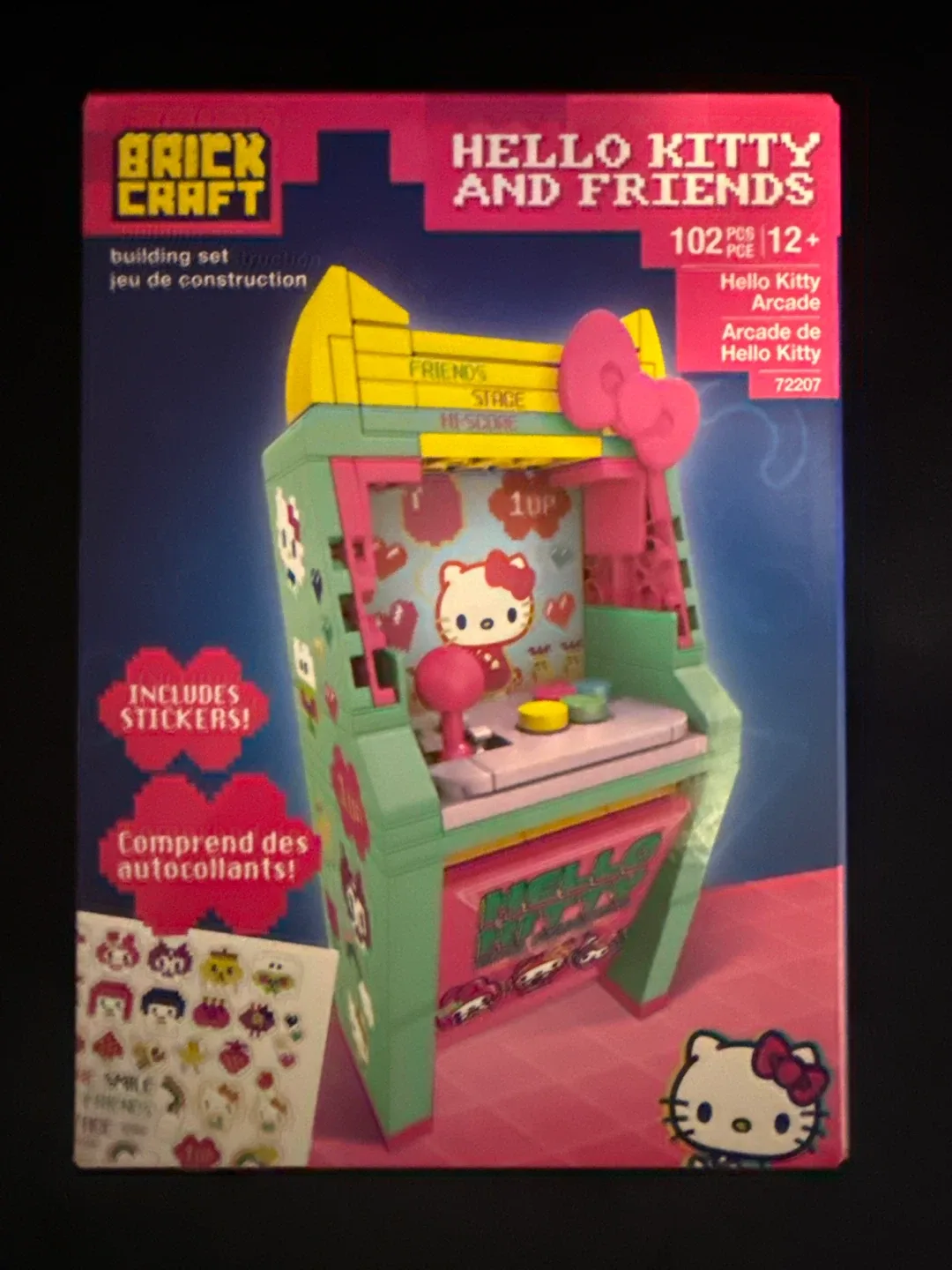 HELLO KITTY ARCADE BUILDING BLOCKS