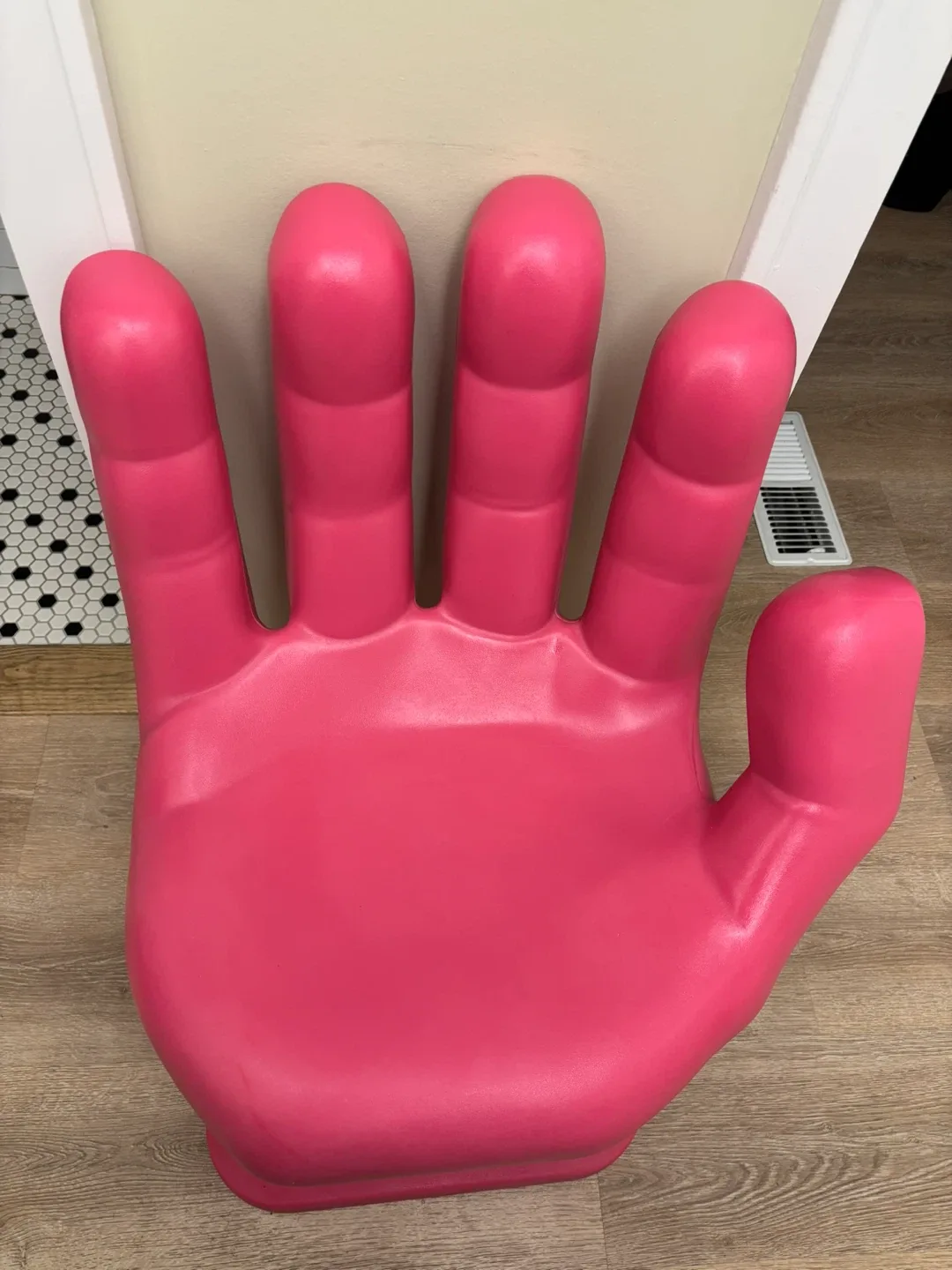Pink Hand Shaped Chair - photo 3