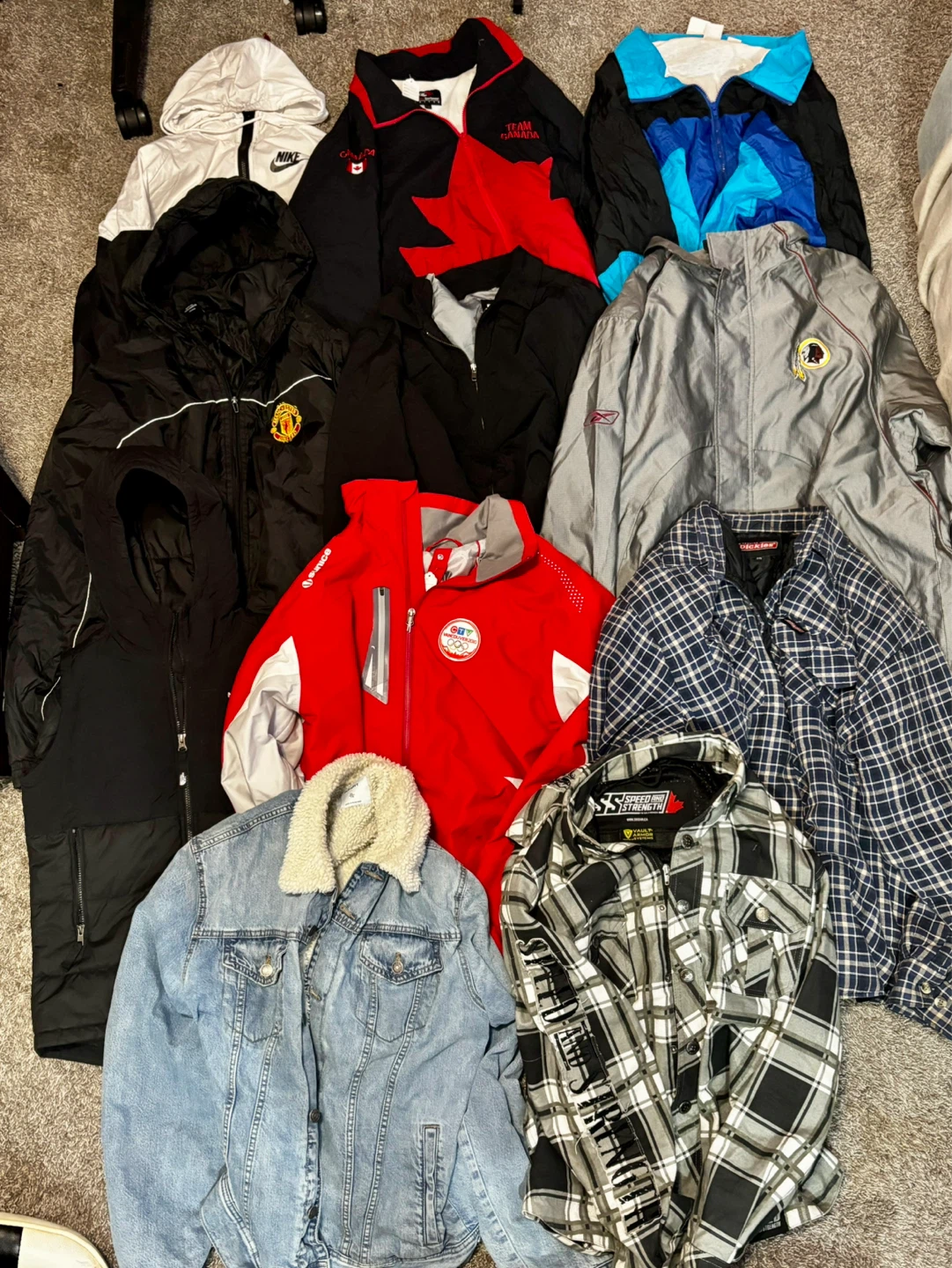 $5 windbreakers, jackets