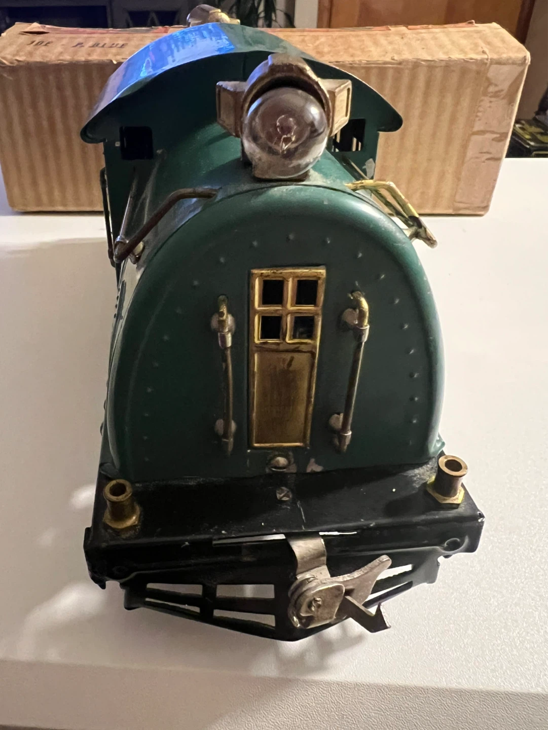 Lionel "10E" tin toy train engine - photo 4
