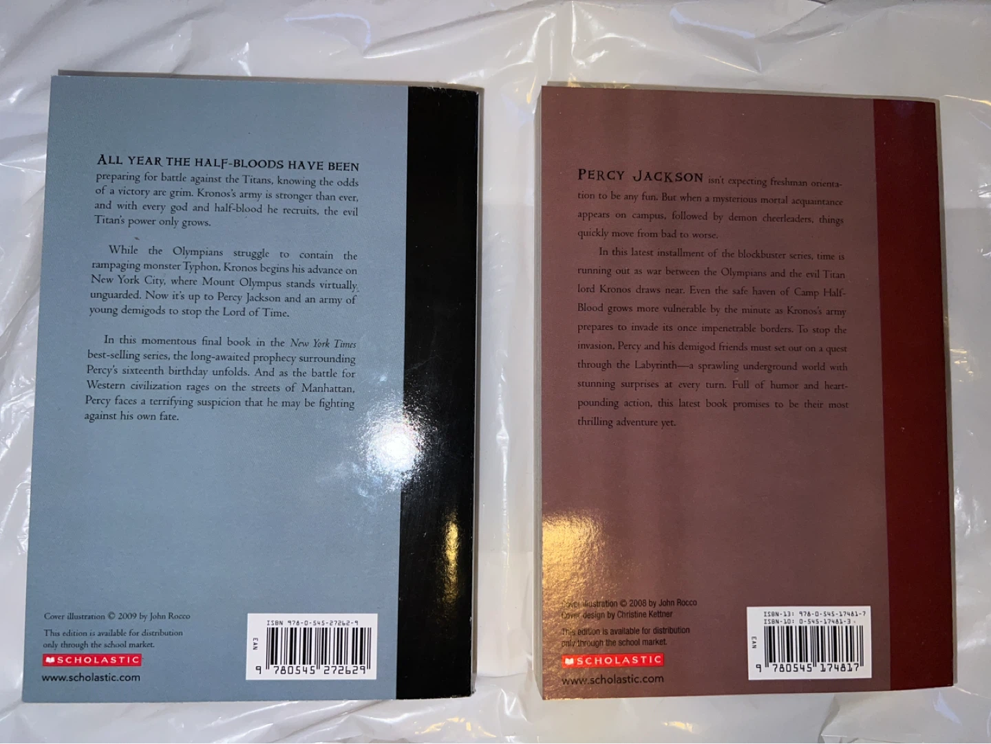 Percy Jackson & The Olympians Books 1, 3, 4, 5 by Rick Riordan - photo 5