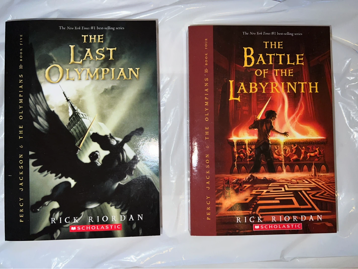 Percy Jackson & The Olympians Books 1, 3, 4, 5 by Rick Riordan - photo 4