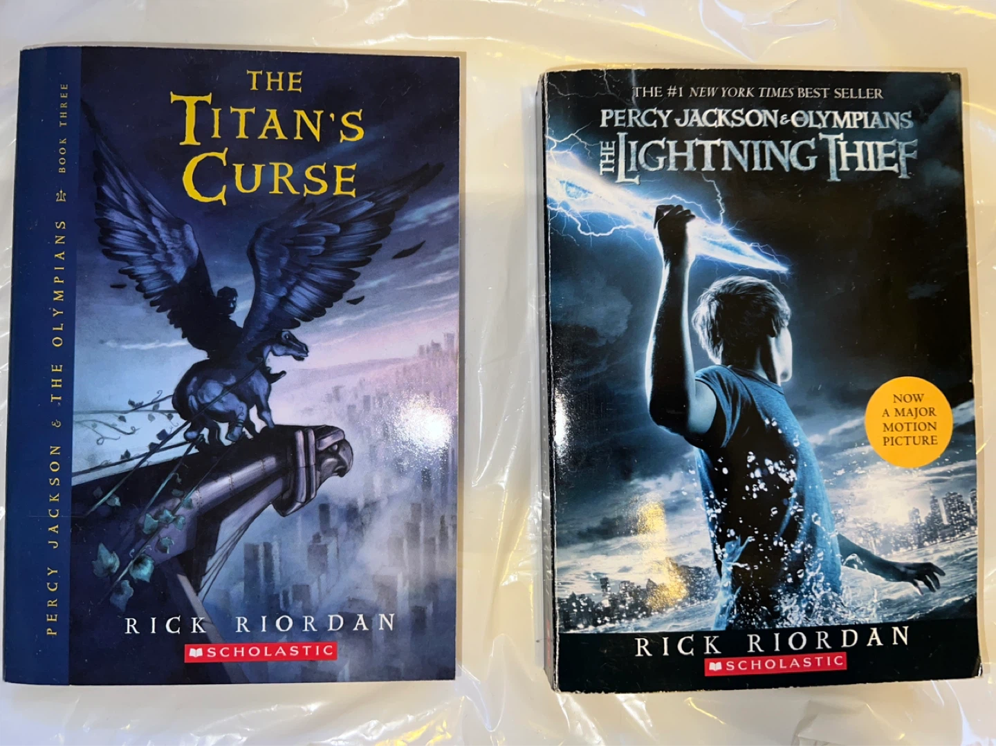 Percy Jackson & The Olympians Books 1, 3, 4, 5 by Rick Riordan - photo 2