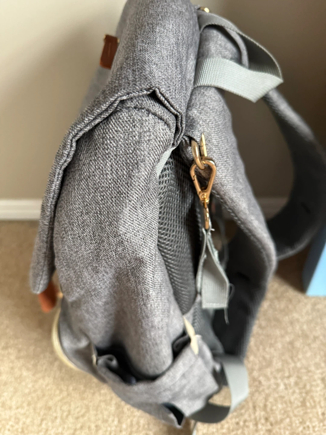 Grey  Bag Backpack