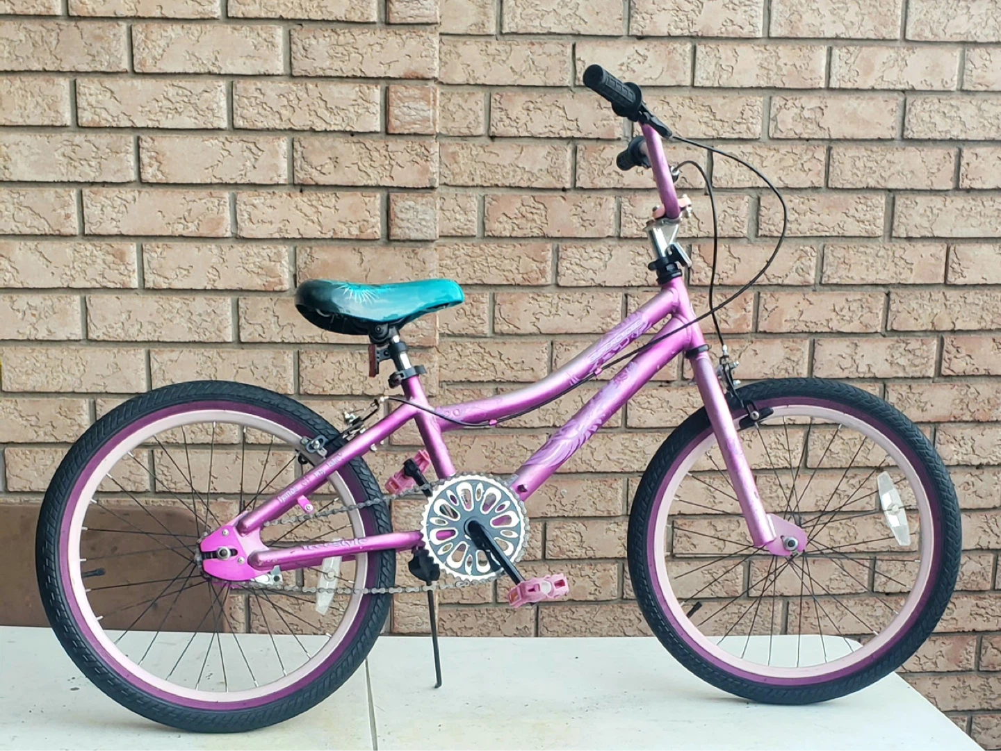 Kids Pink BMX Bike - photo 2