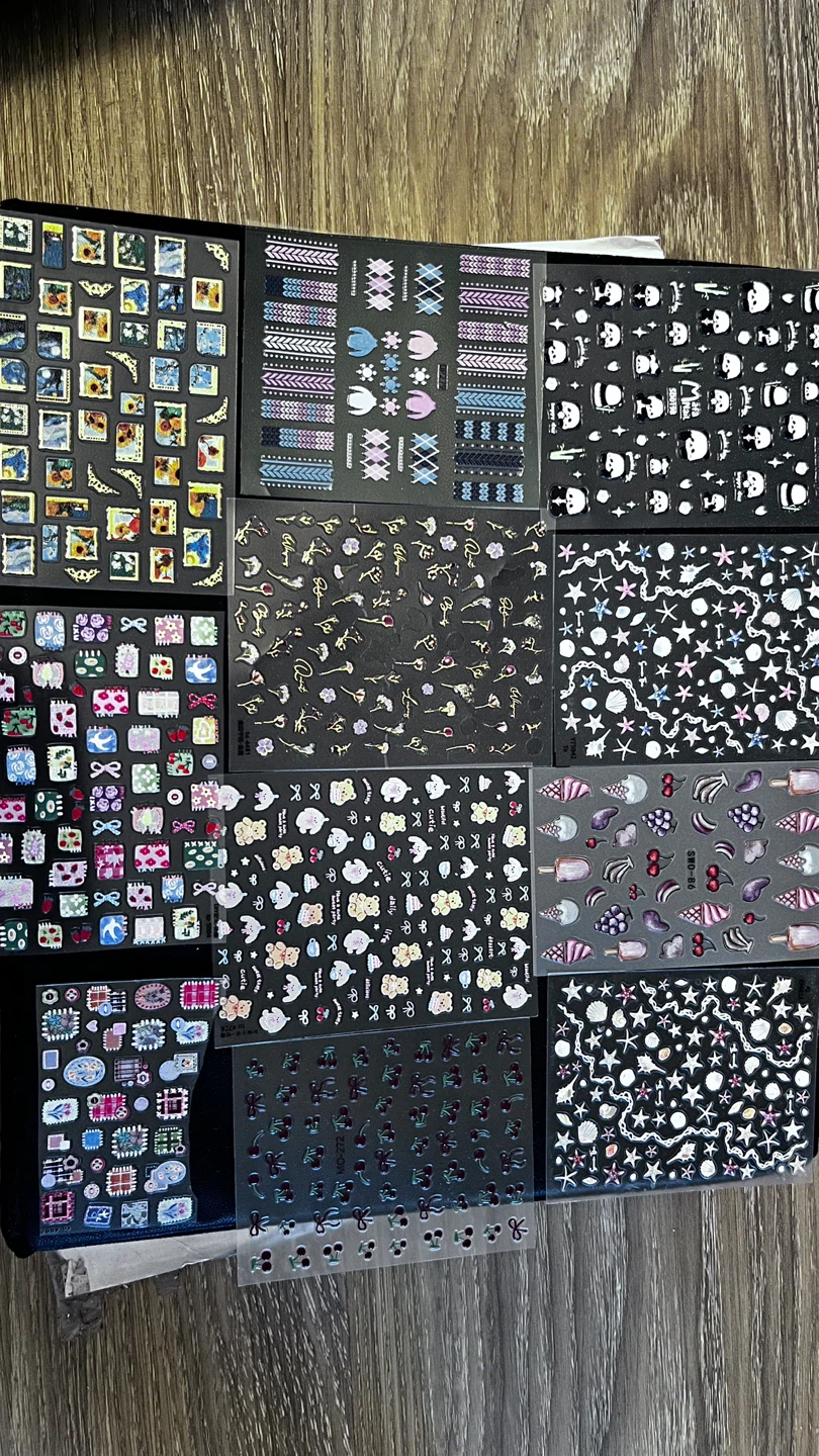 Assorted Nail Art Stickers - photo 4