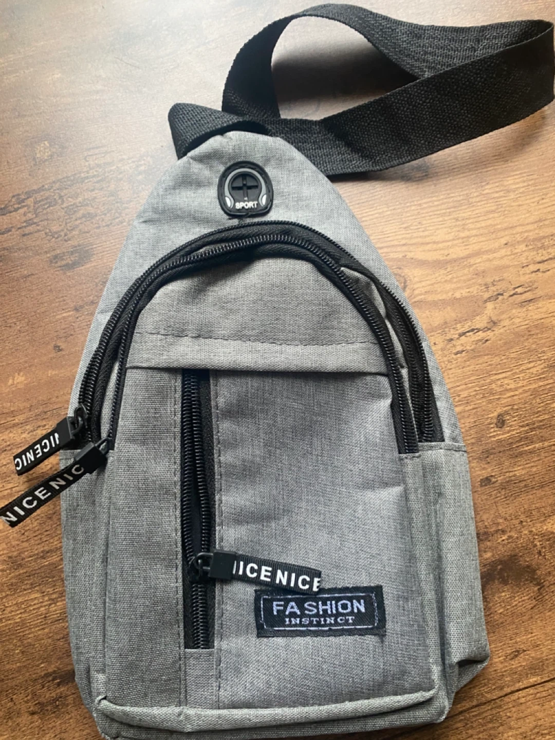 Grey Sling Bag - photo 4
