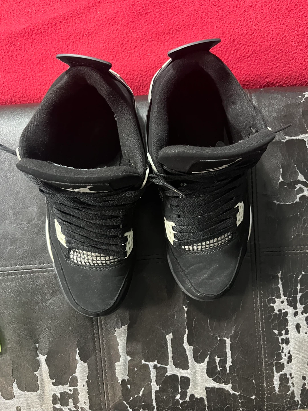 Air Jordan 4 Retro white thunder - photo 2