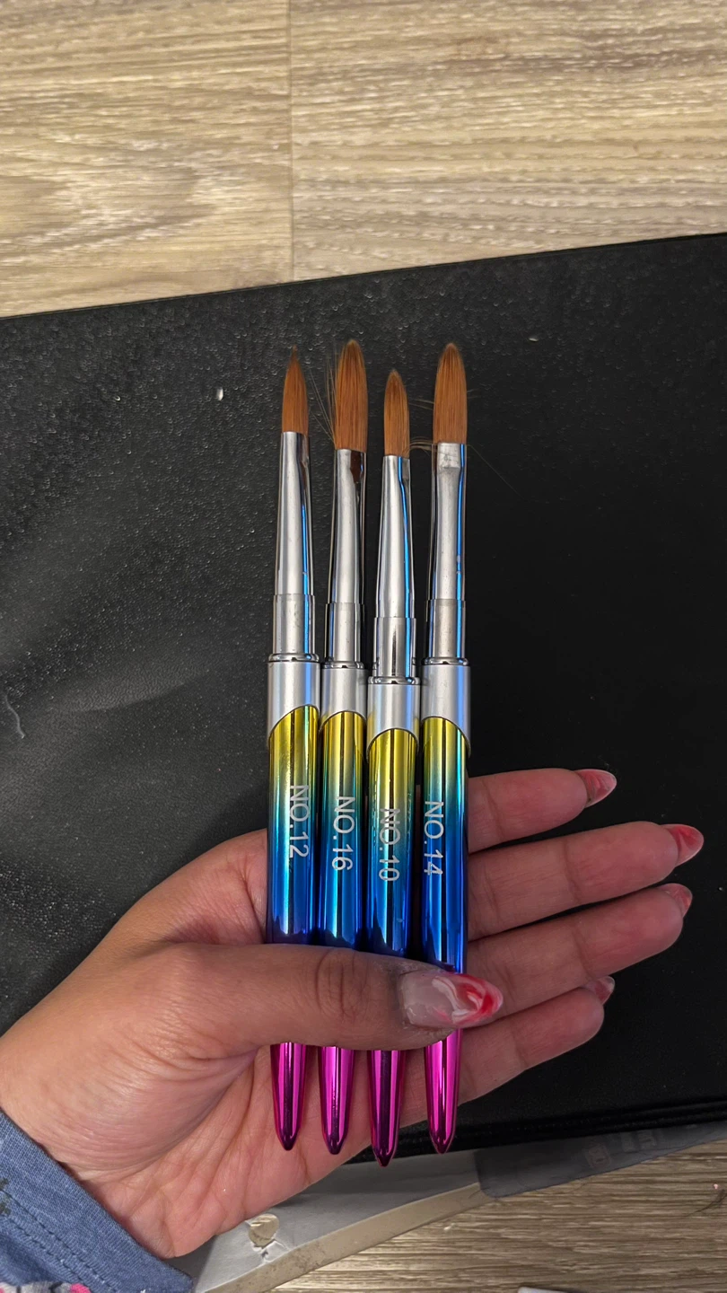 Nail Art Brushes Set - 4 Pieces - photo 2