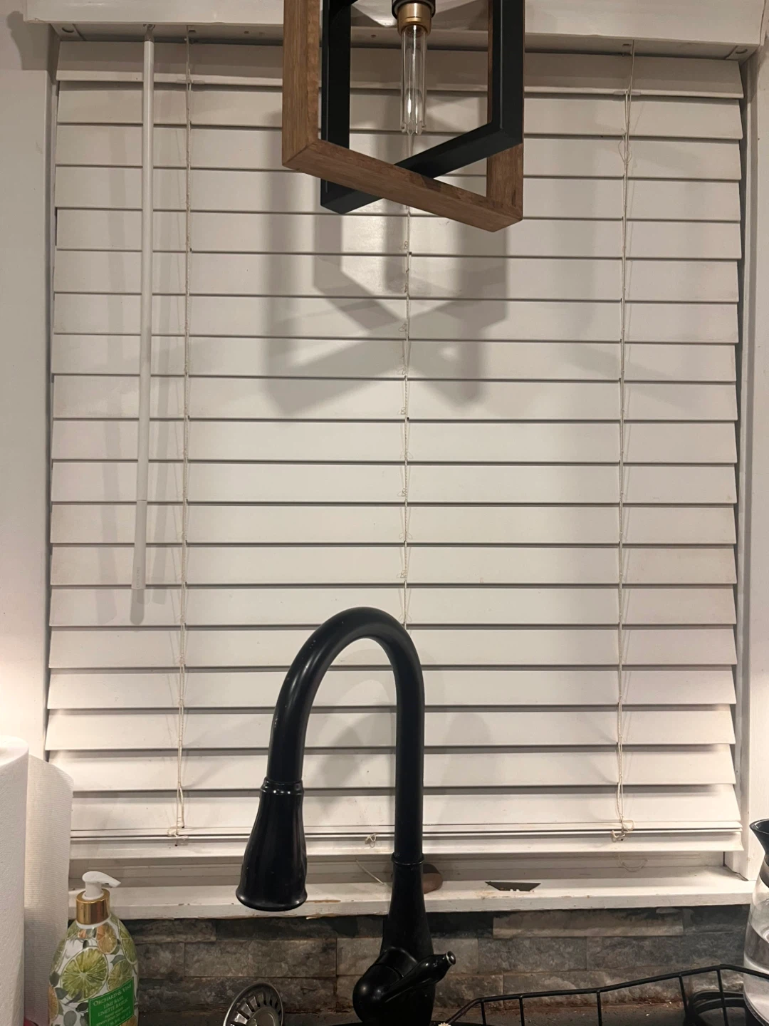 Levolor White Corded Blinds