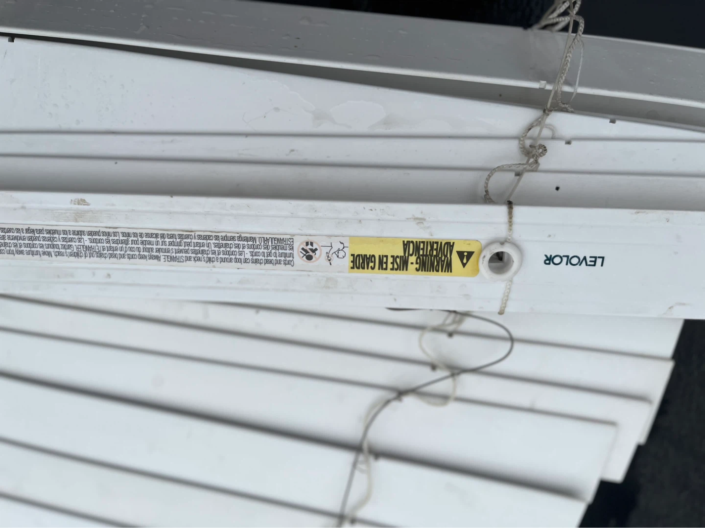 Levolor White Corded Blinds - photo 3