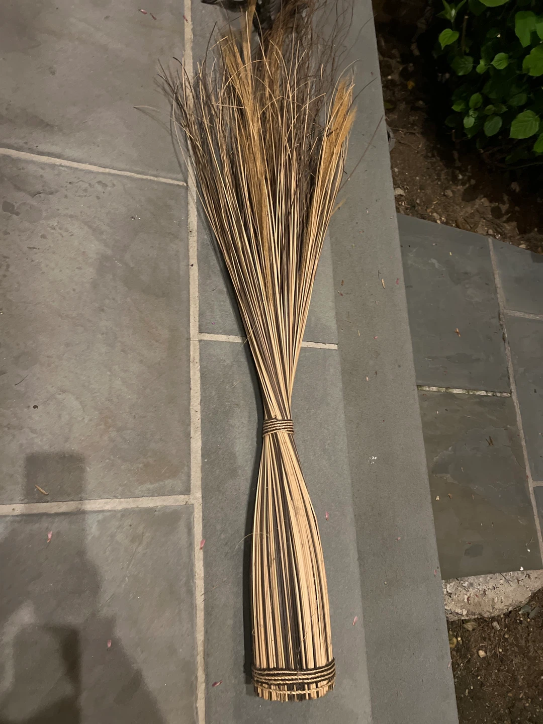 Dried Grass Bundle with Woven Base - photo 4