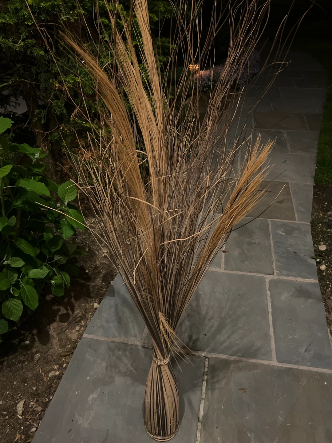 Dried Grass Bundle with Woven Base - photo 2