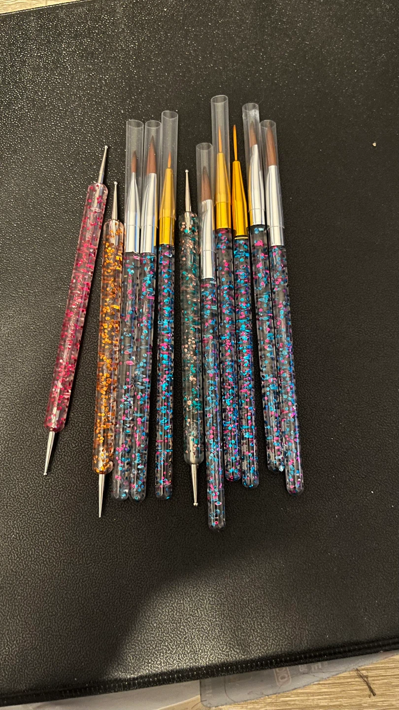 Nail Art Brushes and Dotting Tools Set