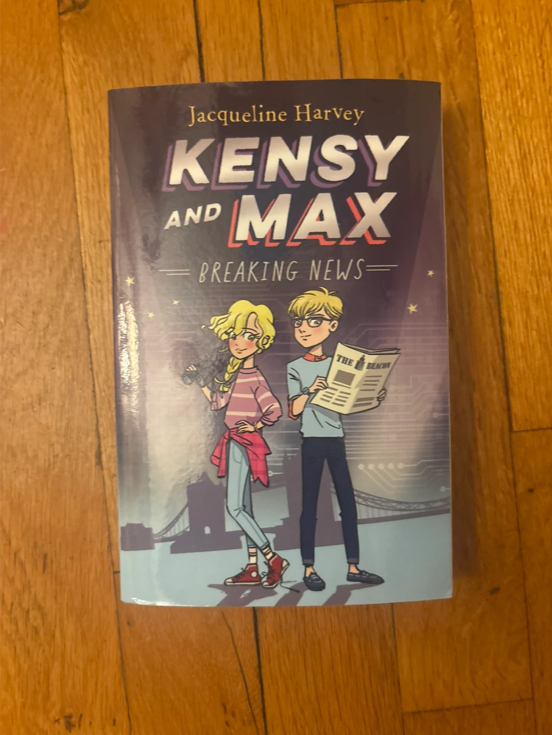 Kensy and Max: Breaking News by Jacqueline Harvey