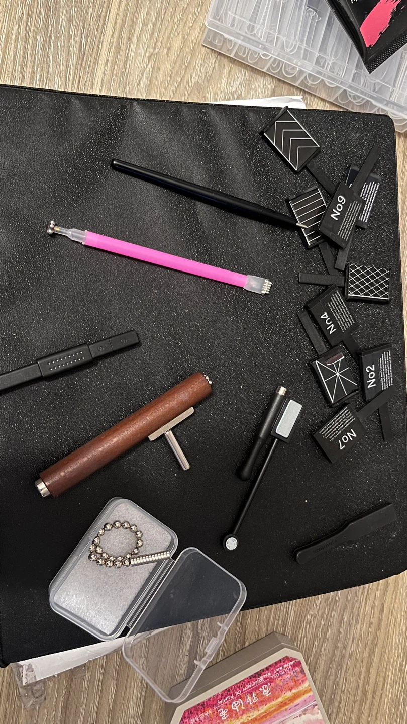 Nail Art Tools and magnet stick for cat eye