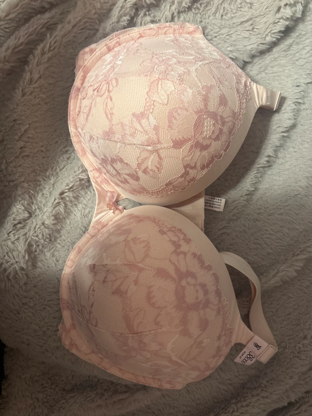 Victoria's Secret Pink Lace Bra 38DDD - photo 3