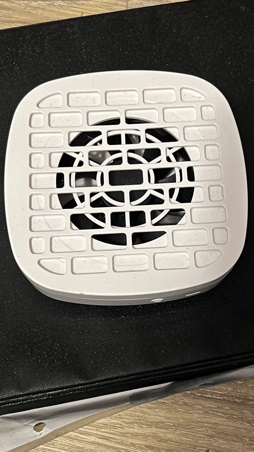 White USB Nail Dust Collector Fan - photo 2