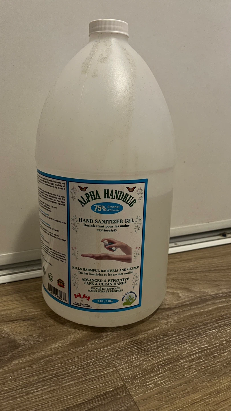 Alpha Handrub Hand Sanitizer Gel - 75% Ethanol