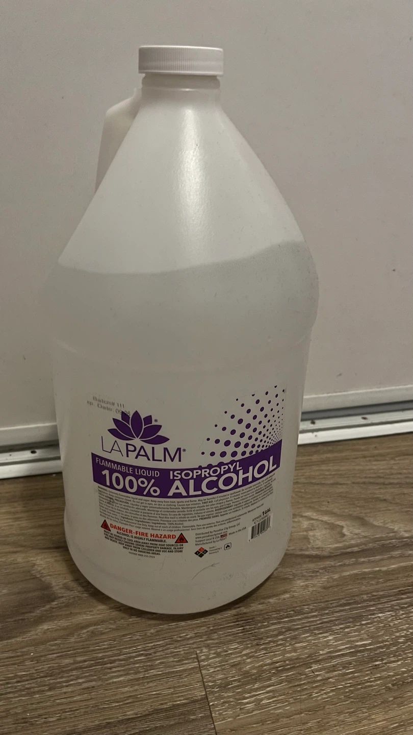La Palm 100% Isopropyl Alcohol - 1 Gallon